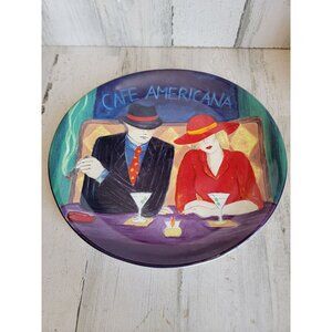 Sango Cafe Americana large‎ oval plate kitchen home decor vintage